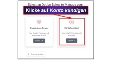 billing totalav.com kündigen.
